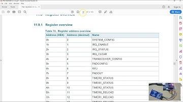PN5180 Software - Registers
