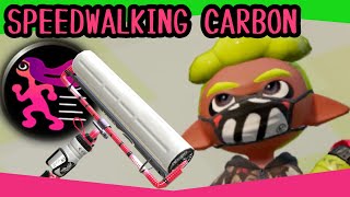 Ummm, I can explain... RUN SPEED CARBON ROLLER! - Splatoon 2: Rank X