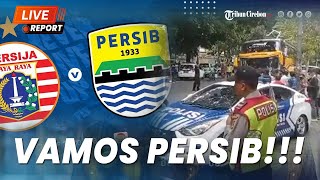 Bus Persib Dikawal Ketat Polisi Menuju Stadion Patriot Candrabaga, Hadapi Persija Nanti Malam