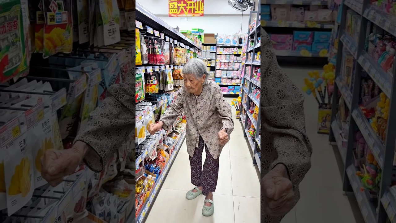 ¡Abuela de 98 años en el supermercado! ¿Qué ocurrirá?