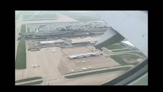 DFW to Hopkins takeoff + landing + other cool additions | Song: WARNING