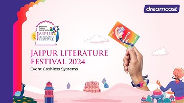 Dreamcast Powers Jaipur Literature Festival 2024 | 100% Cashless Payments | JLF Jaipur | Rajasthan