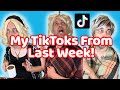 My Last Week on TikTok, August 13, 2020