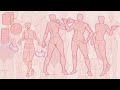 Como desenhar corpo com anatomia | Tutorial de anatomia