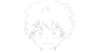 How To Draw Deku STEP BY STEP My Hero academia season 5 screenshot 2