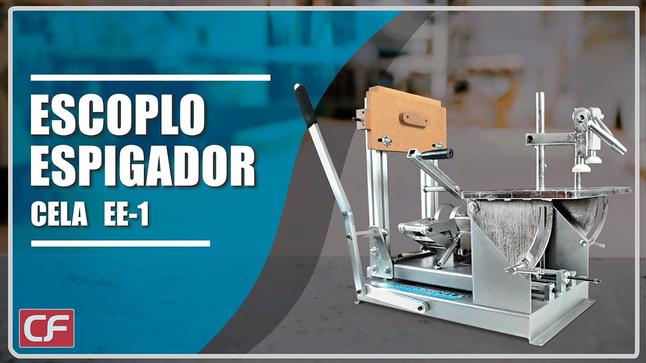 Escoplo Espigador para Router Cela Ee-1