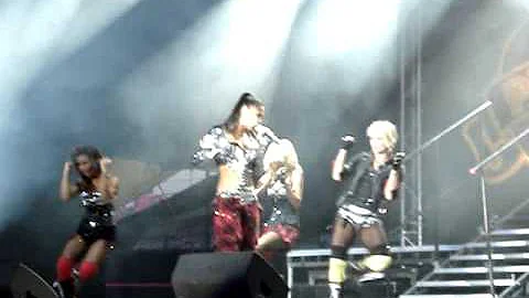 Pussycat Dolls - Beep Remix - Live in Killarney Ireland