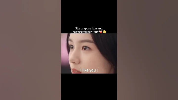 She proposed him and he rejected her 'but'❤️  #kdrama #cdrama #drama #shorts