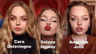 Trying Different Celebrity Makeup Looks For A Week !!!