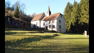 Découverte De La Chapelle Sainte - Vérène De Enchenberg Avec La Crèche