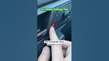 Do you know how to set this automatic lock function of the car?#car #driving #tips #shortsvideo