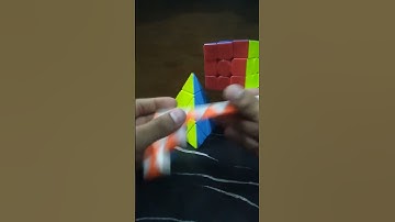 gun pattern on snake cube # shorts # rubik