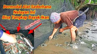 Rejeki Melimpah Pasang Perangkap ikan dan Bermalam dipedalaman sungai Nusakambangan