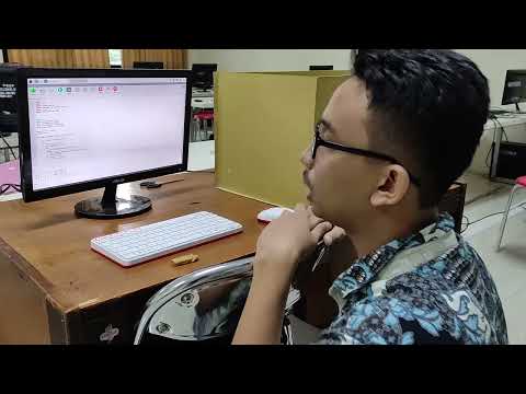 Demo Ws Sistem Tertanam SmartDoor Lock menggunakan deteksi wajah dengan metode Eigenface
