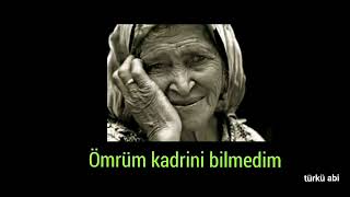 Ömrüm Geçti Bir Kuş Gibi / Türkü Abi