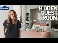 How to Build a Hidden Guest Room w/ a Murphy Bed