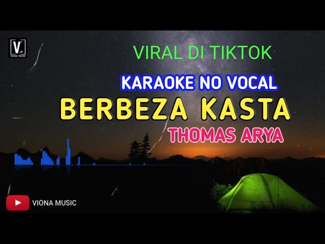 BERBEZA KASTA THOMAS ARYA KARAOKE NO VOCAL class=