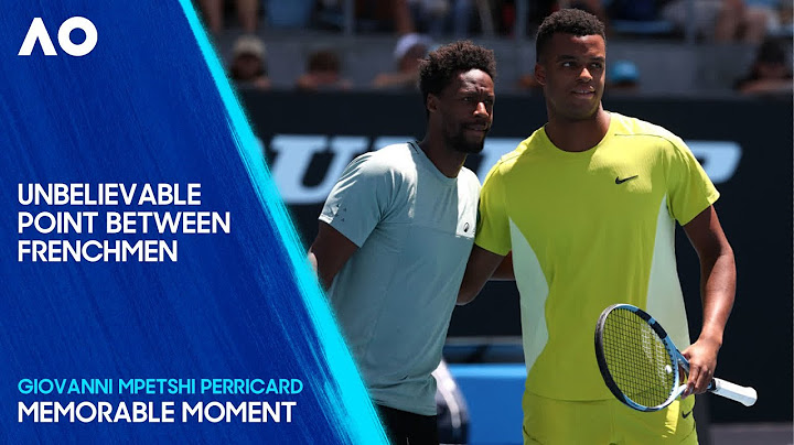 Giovanni Mpetshi Perricard UNBELIEVABLE Finish | Australian Open 2025