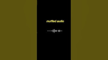 Muffled audio effect in capcut💥✅ #nithinfts #edit