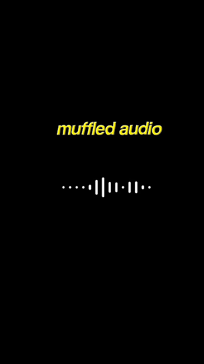 Muffled audio effect in capcut💥✅ #nithinfts #edit