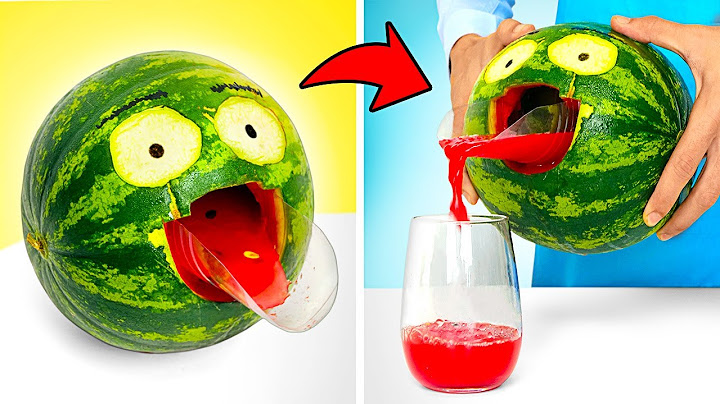 Let's Make Cool Watermelon Juice With Twist Of Fun 🍉🌈