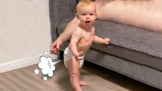 Babies Farts Moments Will Make You Laugh Out Loud - Funny Baby Videos by Pew Baby 33,678 views 3 months ago 9 minutes, 59 seconds