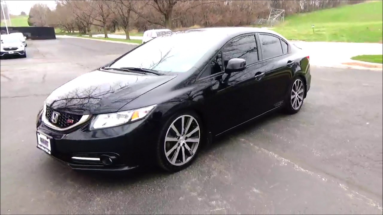 Used 2013 Honda Civic Sedan Si for sale at Honda Cars of Bellevue...an