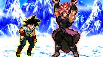 Bardock(Inseph)(New) VS Broly DBS in Jump Force Mugen