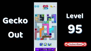Gecko Out Level 95 Walkthrough 🧩 | Step-by-Step Puzzle Guide | Mini Boss