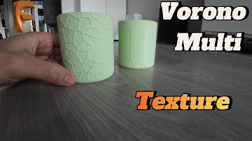 How to add multi texture , voronoi fuzzy skin  in fusion  autodesk