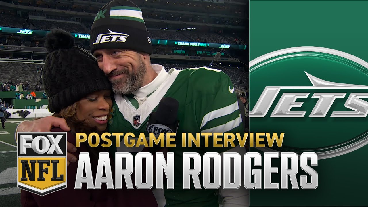 Aaron Rodgers discusses Jets future after dominant win over Dolphins ...