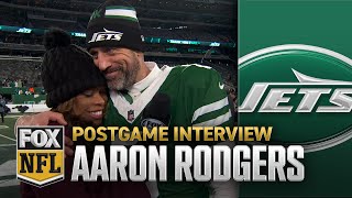 Aaron Rodgers Discusses Jets Future After Dominant Win Over Dolphins Nfl On Fox