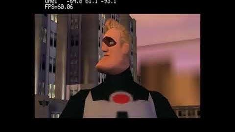 The Incredibles: Bank Heist Opening - 3rd prototype