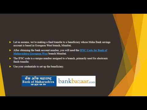 Online Fund Transfer Using Bank Of Maharashtra Internet Banking
