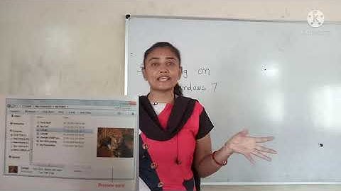 class-5 Computer (3. working on windows 7 ) part-2