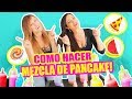 Como Preparar Mezcla de PANCAKE para DIBUJAR! SandraCiresArt ft RoEnLaRed