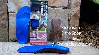 Birkenstock Birko Sport Arch Support Insoles Review @ TheInsoleStore.com
