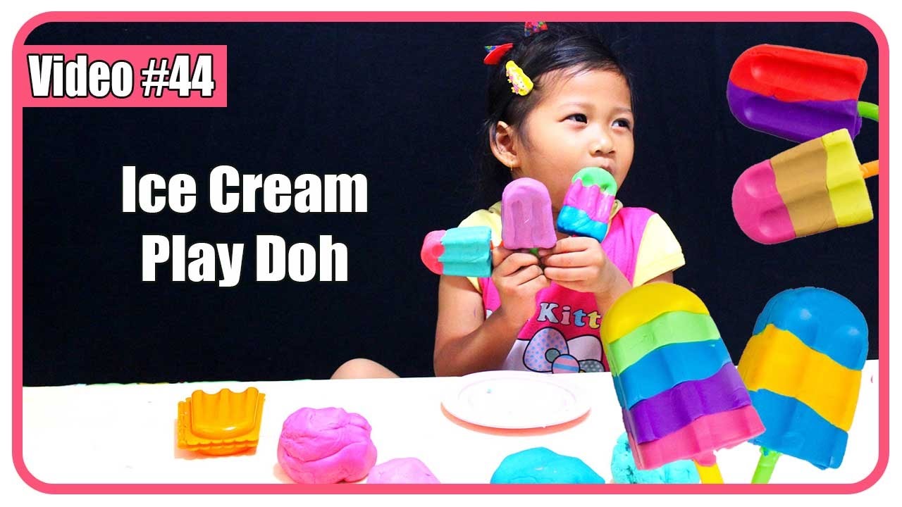 Play Doh Ice Cream 🍦 Mainan Membuat Es Krim Playdoh 