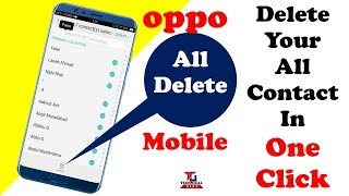 How to delete All Contact in oppo Mobile by Technical Gift screenshot 4