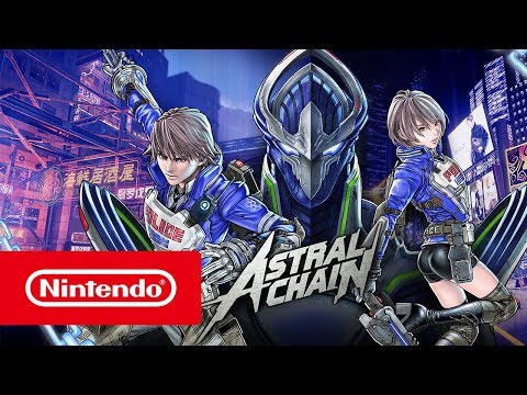 ASTRAL CHAIN - Launch trailer (Nintendo Switch)