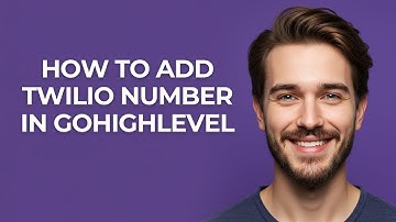 How to Add Twilio Number In Gohighlevel - GUIDE!