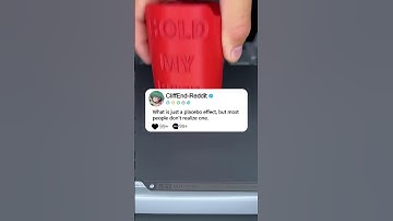 What is just a placebo effect, but most people don