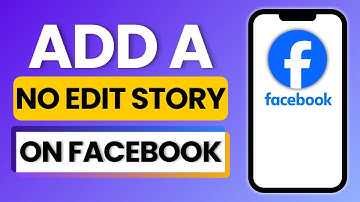 How To Add A No Edit Story On Facebook 2025