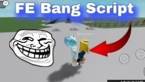 FE Bang Script | Hydrogen - Fluxus - Delta - Arceus x - Codex Executor