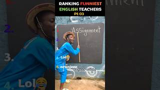 Ranking Best English Teachers