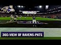 360-Video: Full Recap of Ravens-Patriots 2019 Meeting | Baltimore Ravens