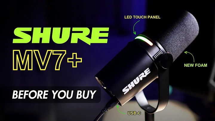 SHURE made the BEST Microphone of 2024?: Shure MV7 Plus Podcast Mic Review | Before You Buy