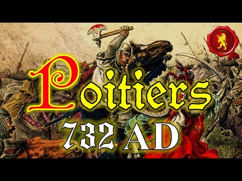 A Batalha de Poitiers - 732 A.D. (ou Batalha de Tours)
