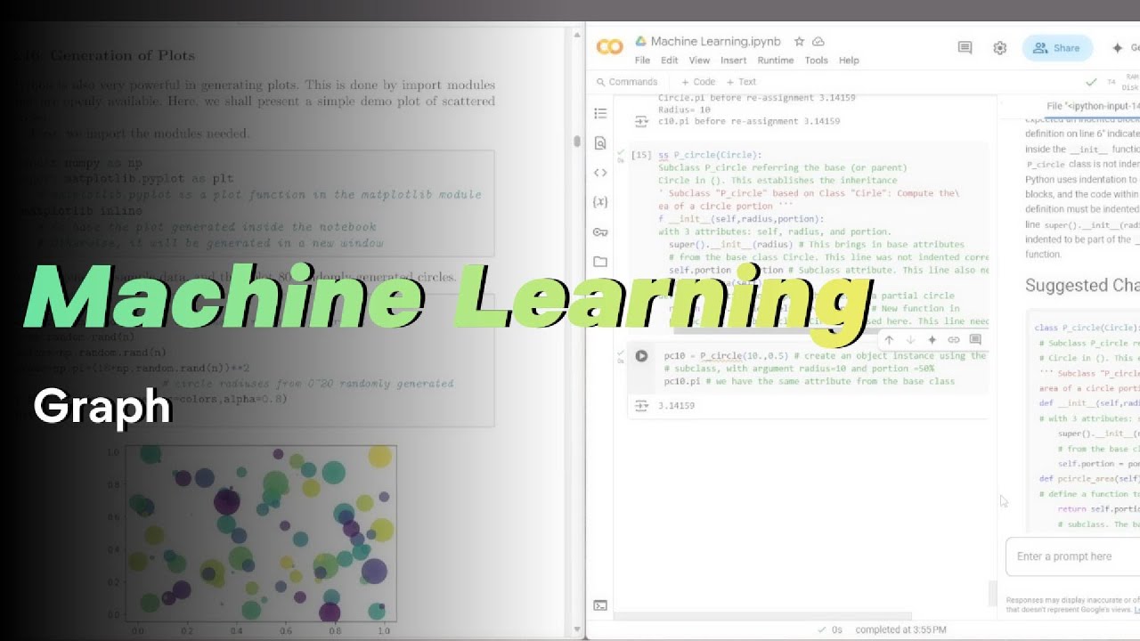 Machine Learning Graph! - YouTube