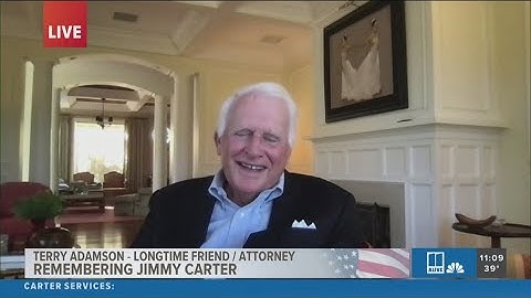 Jimmy Carter's longtime friend, attorney shares  favorite memories with The Carters